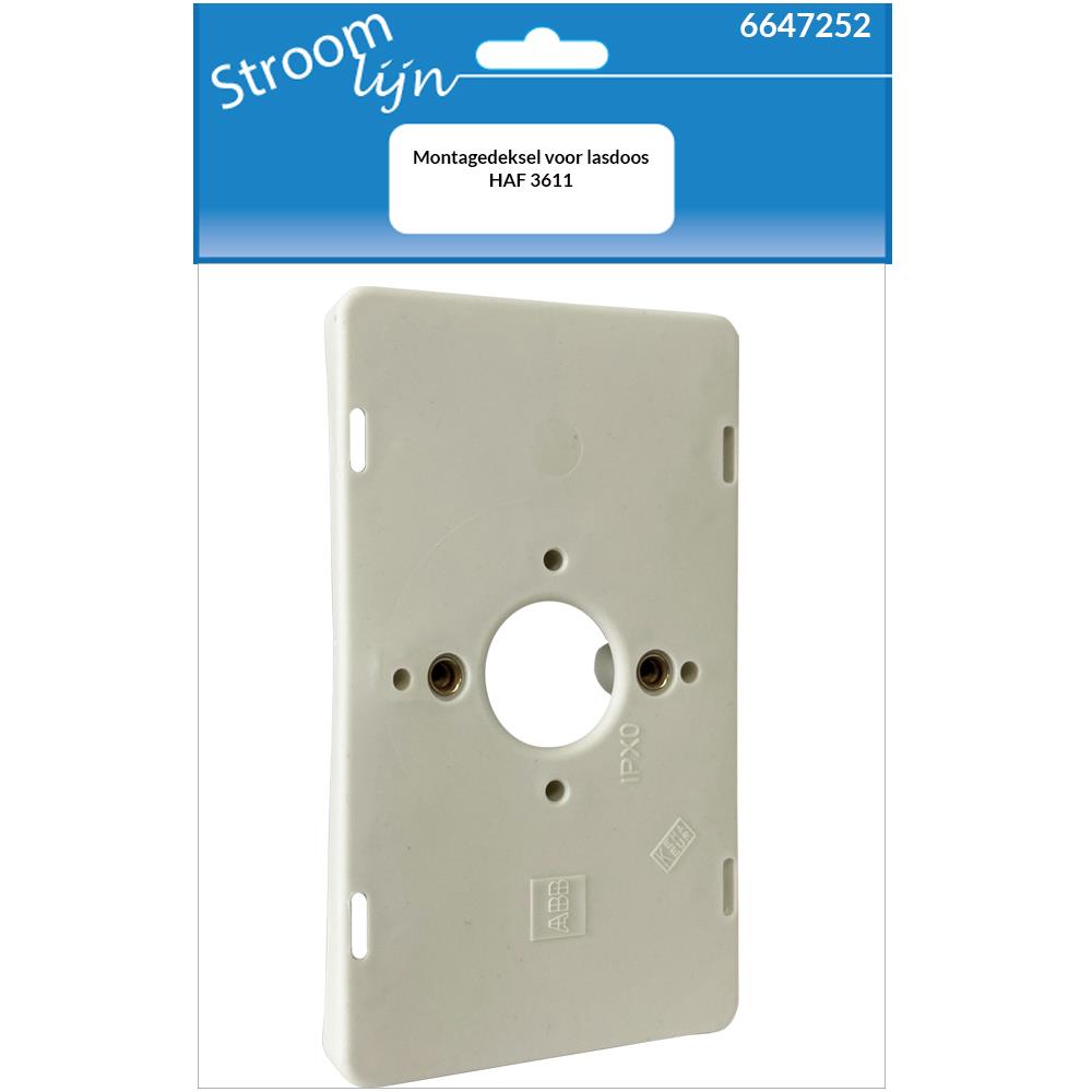 Coperchio di montaggio per scatola di derivazione haf 3611 - 6647252