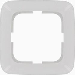 Cornice di copertura Bush Jaeger 1 modulo bianco Bush Jaeger 4692205