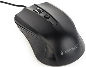Enzo Gembird ratón óptico USB negro 9510011