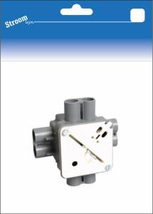 Scatola centrale razionalizzata irregolare con coperchio attema 6615400