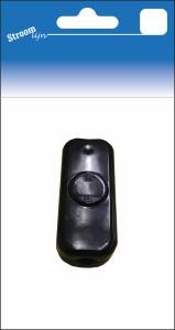 Interruttore a cavo Streamline nero con ra - 6668562