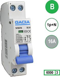 Installazione automatica Enzo Gacia 16a. carrello b 2p gacia - 4517810