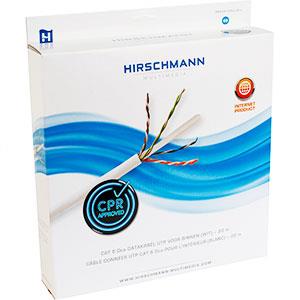 Hirschmann shop concept utp cat6 20m box, bianco cpr class eca - 2401834
