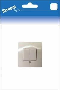 Interruttore da parete Streamline serie peha crema 6663020