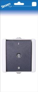 Interruttore da superficie Kopp swd a 2 poli - 6628020