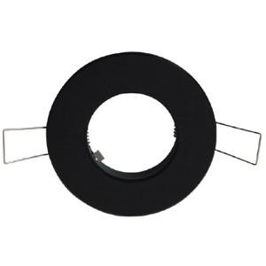 Piastra di montaggio Klemko per verona 1v tonda nera - led0957