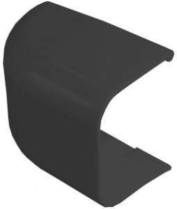 Tapa final Canalit para conducto de aire acondicionado 90mm antracita - 4748054