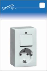 Peha lw interruptor combinado de superficie ra - 6663245