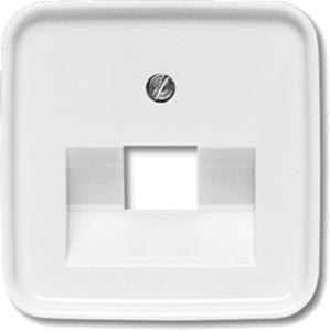 Placca bianca Busch Jaeger UTP singola - 4692187