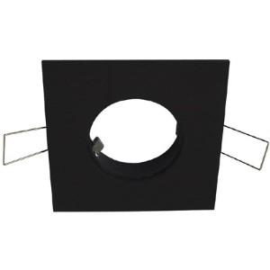 Piastra di montaggio Klemko per verona 1v quadrata nera - led0963