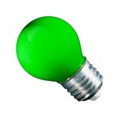 Lampada a sfera led Enzo tronix e27 verde tronix 1 watt led0125