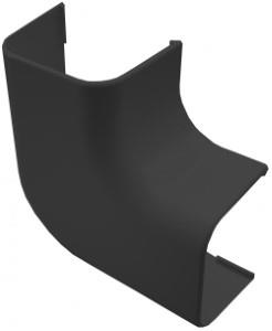 Curva piatta Canalit per condotto dell'aria condizionata 90mm antracite - 4748057