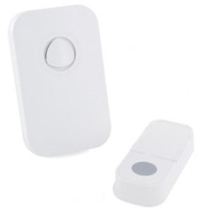 Set campanello senza fili Chacon 120 m plug-in bianco - 8415105