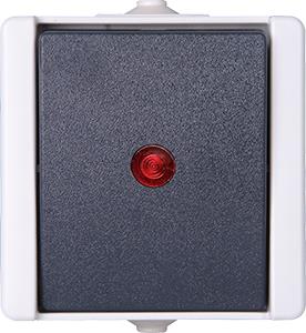 Interruptor de superficie proaqa kopp swd iluminado - 4628035