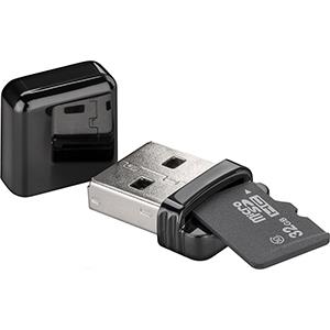Lector de tarjetas SD USB Goobay - 9550500