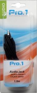 Enzo pro-1 jack audio 3,5 -> jack 3,5 stereo 1,5 metri 9209100