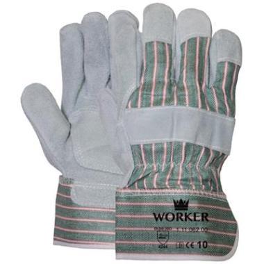 Guante de trabajo serraje | 12 piezas