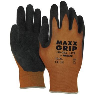 Guante Oxxa maxx-grip 50-245 negro marrón 9 | 12 piezas