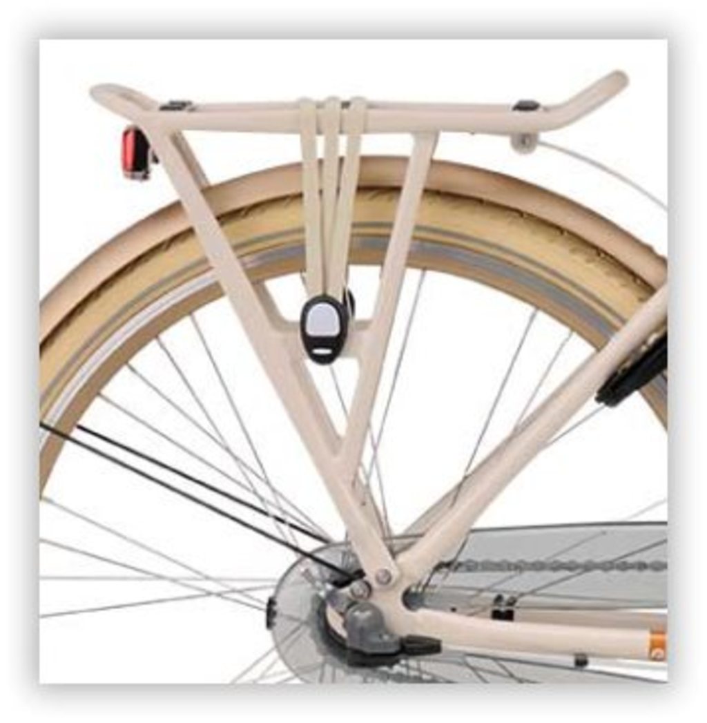 Portabebés Batavus detrás 26 flores mate pms10364