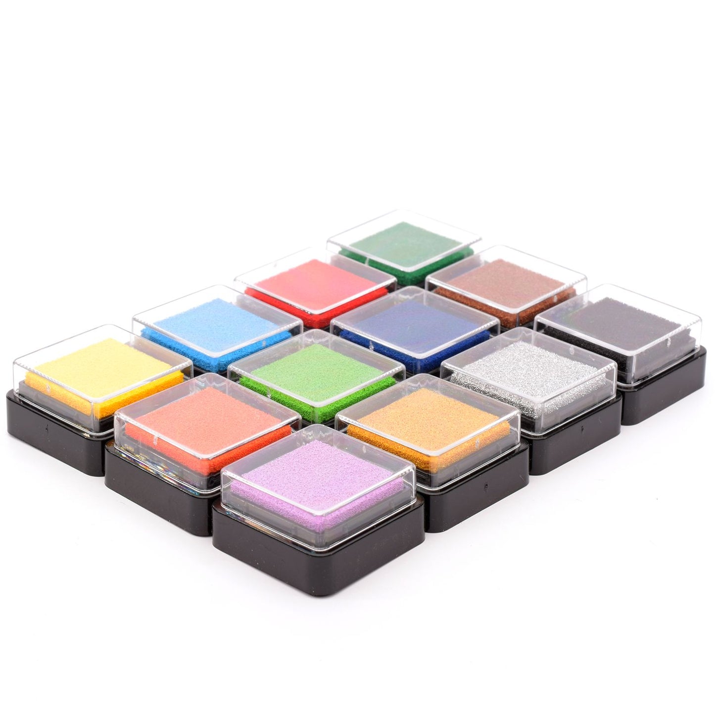 Vaessen creative • tampone per inchiostro colorato 12 pz
