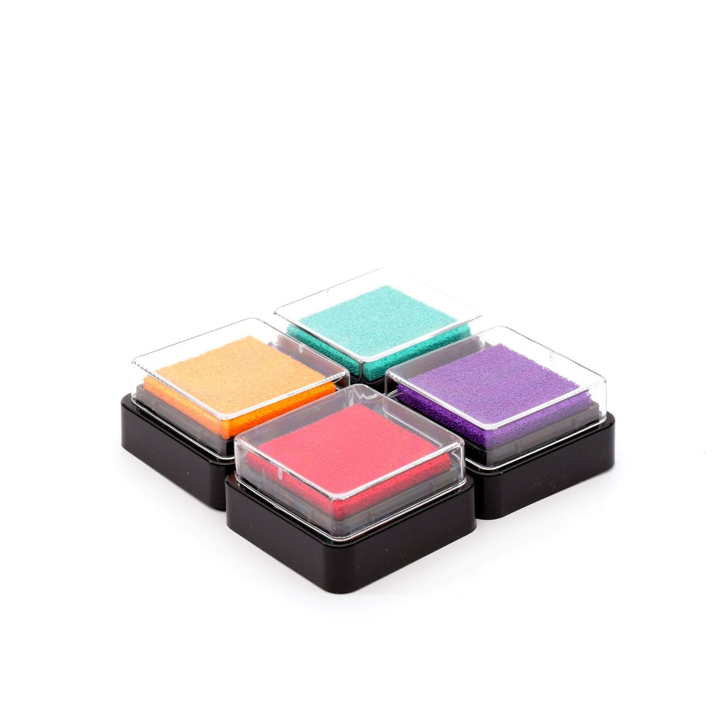 Vaessen creative • tampone per inchiostro colorato, 4 pezzi, colori vivaci