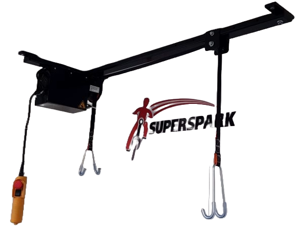 SUPERSPARK Bicycle Stacel EF fino a 100 kg - Nero