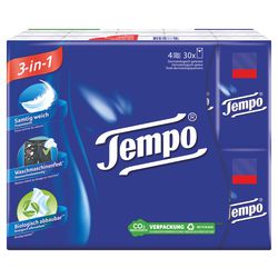 Pañuelos tempo 30 piezas.