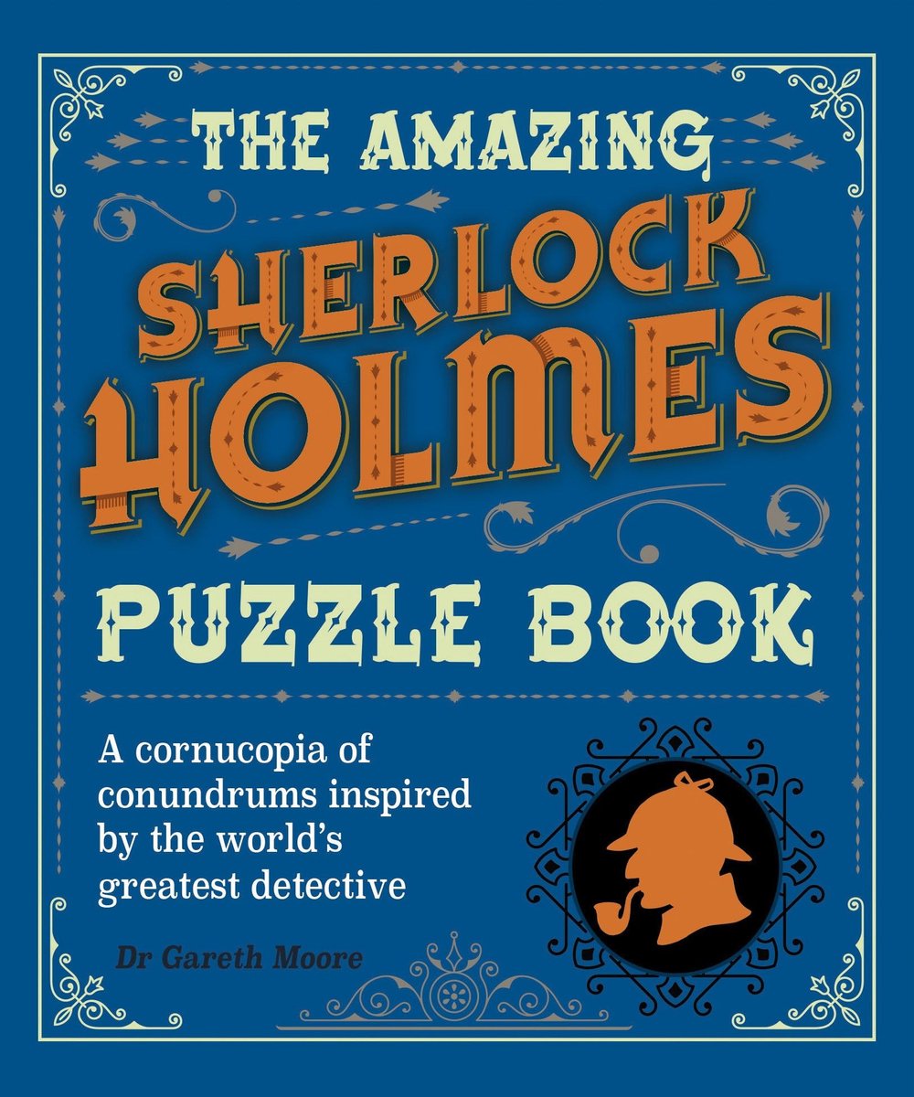 El asombroso libro de rompecabezas de Sherlock Holmes.