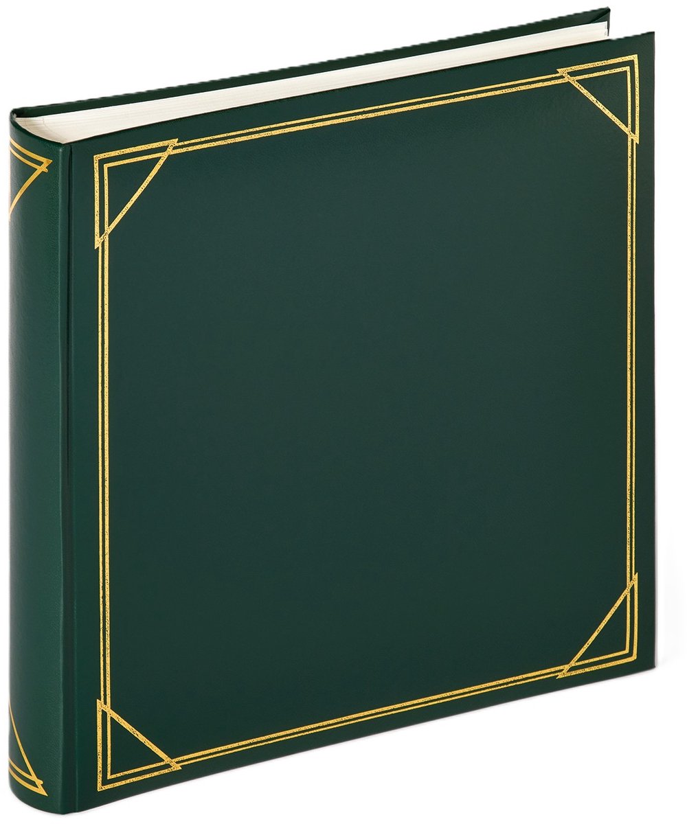 Walther mx-200-a standard - classic album - formaat 30 x 30 cm - 100 witte pagina's - groen