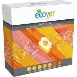 Ecover pastiglie lavastoviglie all-in-one limone 68 pz