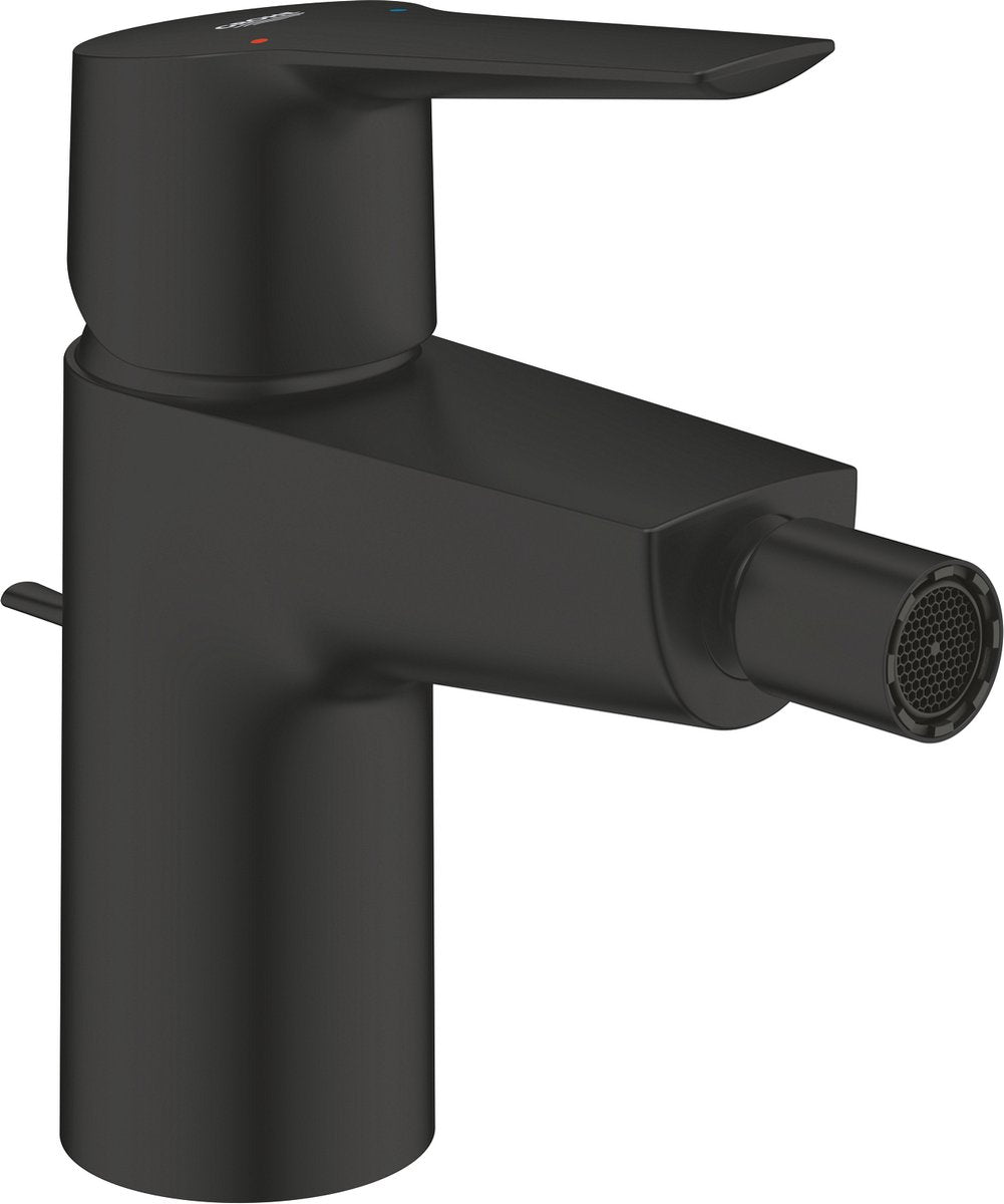 Miscelatore bidet Grohe Quickfix Start con piletta - risparmio idrico - nero opaco