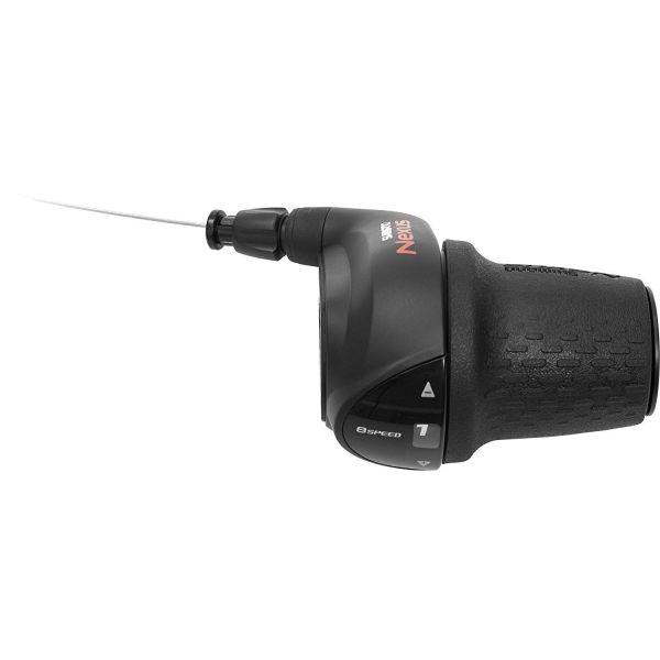 Shimano Turner (derecha) Nexus 8 SL-C6000 sin una empuñadura de freno y cable al aire libre Negro (empaque del taller)