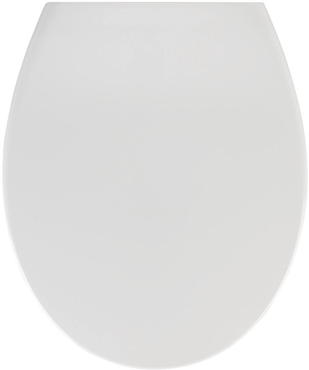 Sedile WC Wenko samos - duroplast bianco antibatterico - chiusura ammortizzata easy-close - fissaggio fix-clip in acciaio inox - sedile WC - sedile WC - bianco