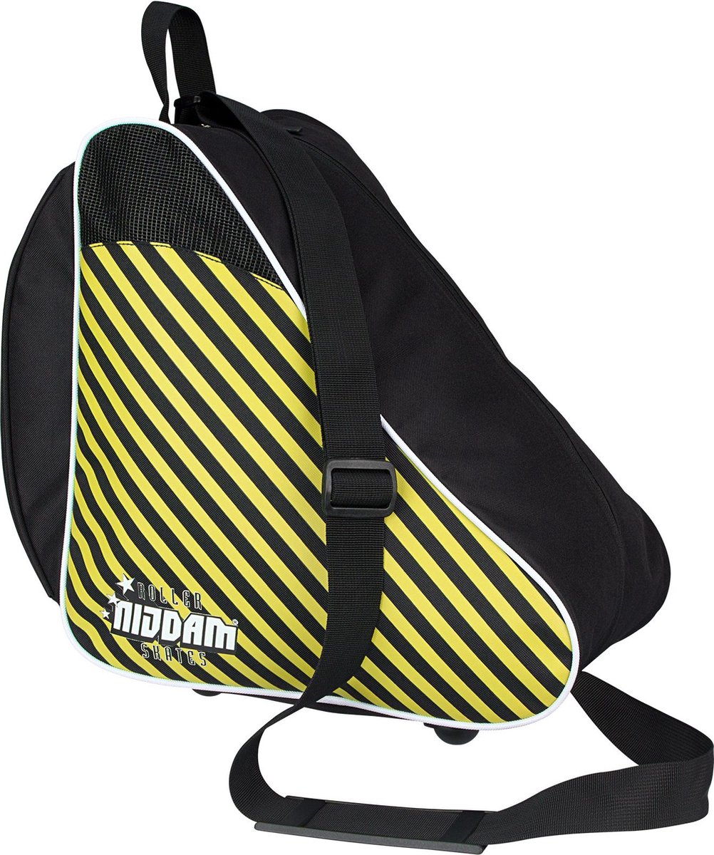 Bolsa de skate Nijdam - amarillo negro blanco