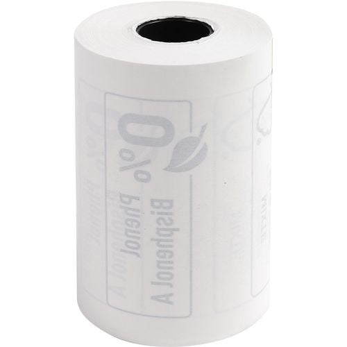 Rotolo registratore di cassa exacompta 40753e 57x40x12mm 18m bianco