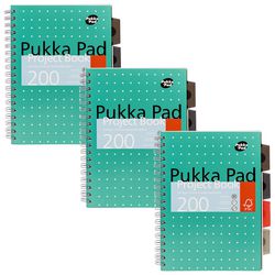 Blocco college pukka metallizzato b5 verde
