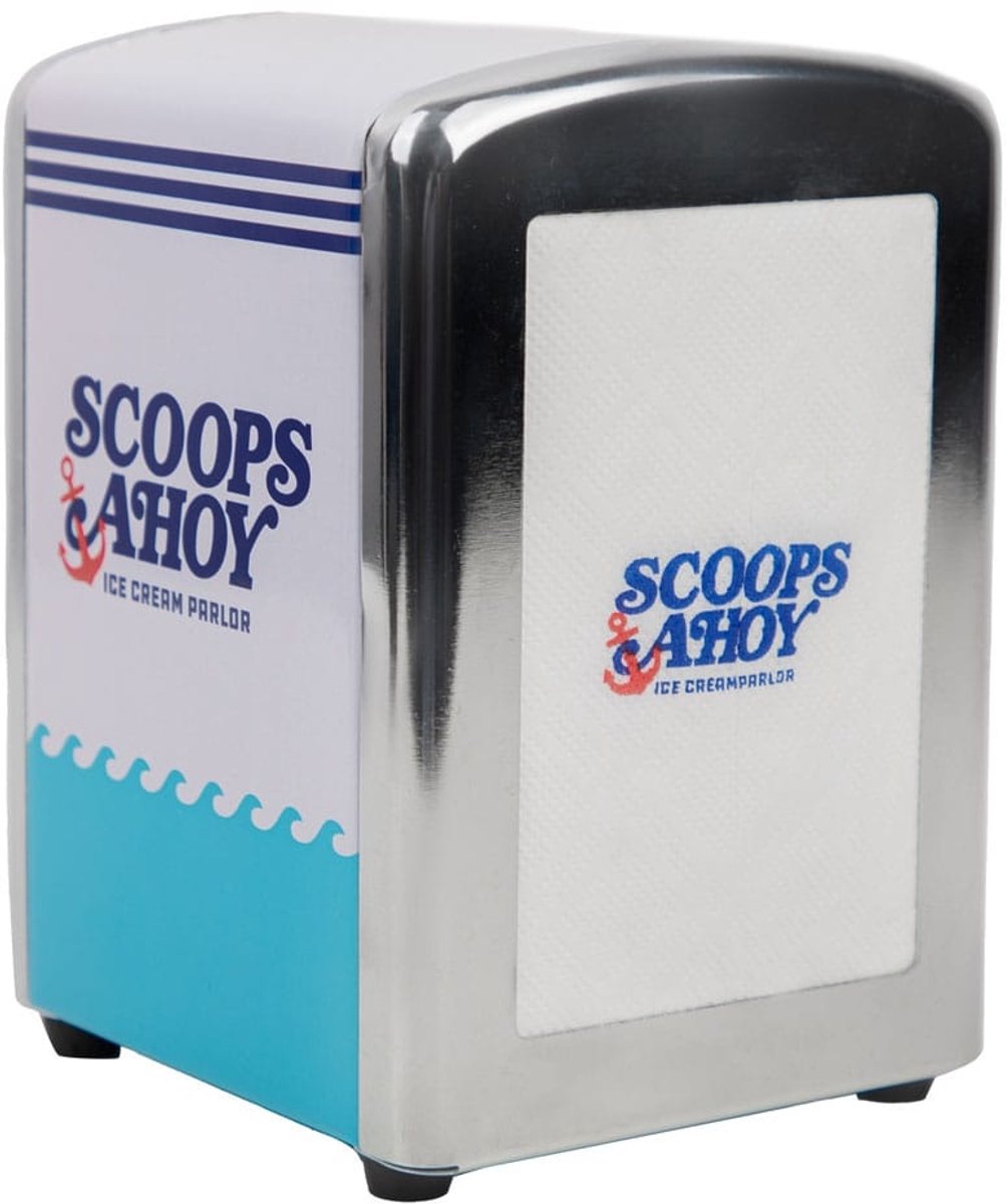Cinereplicas stranger things napkin dispenser set scoops ahoy kitchen- and tableware