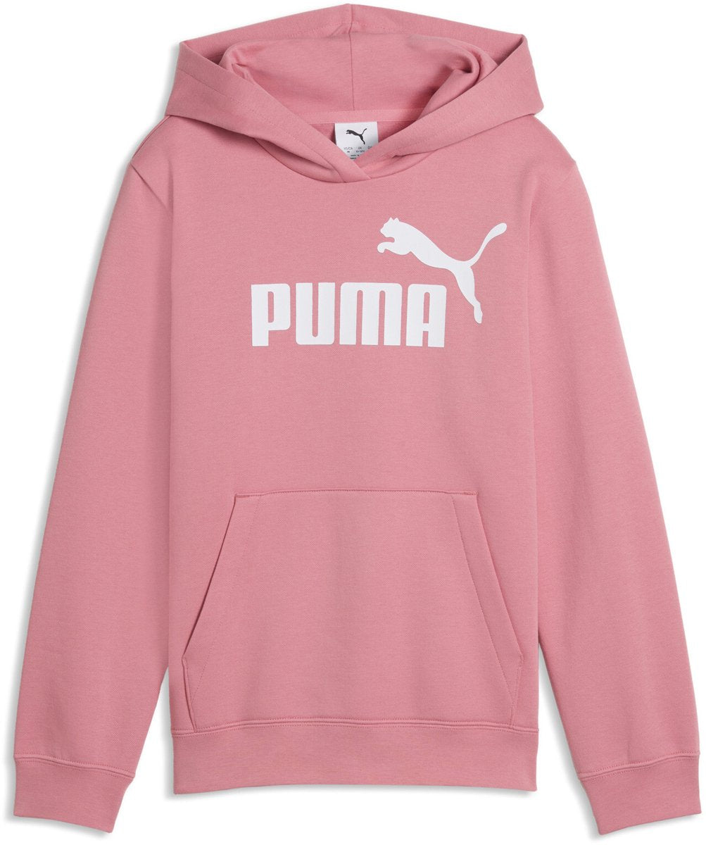 Puma ess no. 1 sudadera con capucha con logo fl g suéter para niñas - rosa salvaje