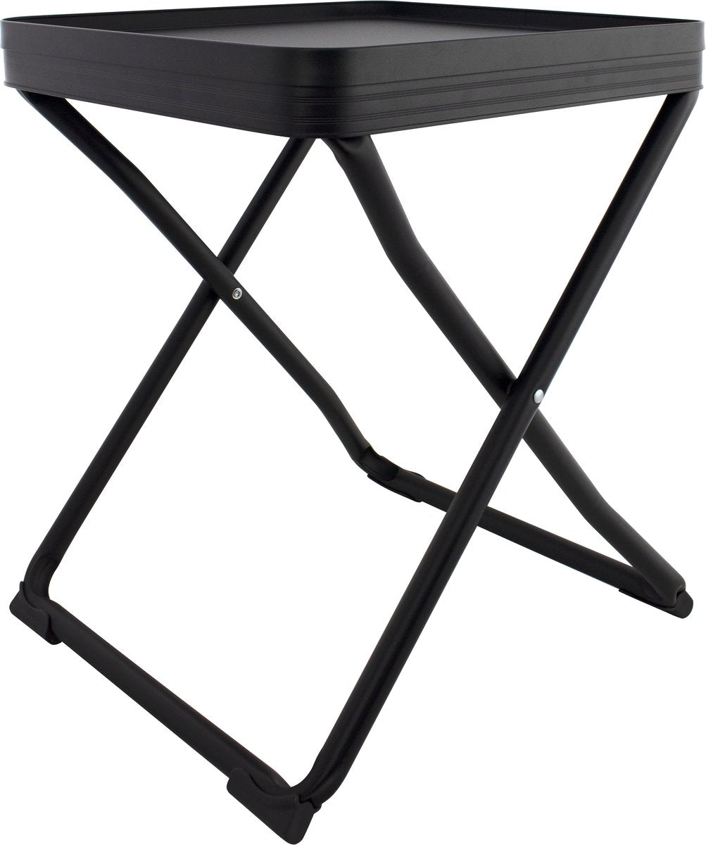 Taburete de mesa auxiliar bari eurotrail con tapa