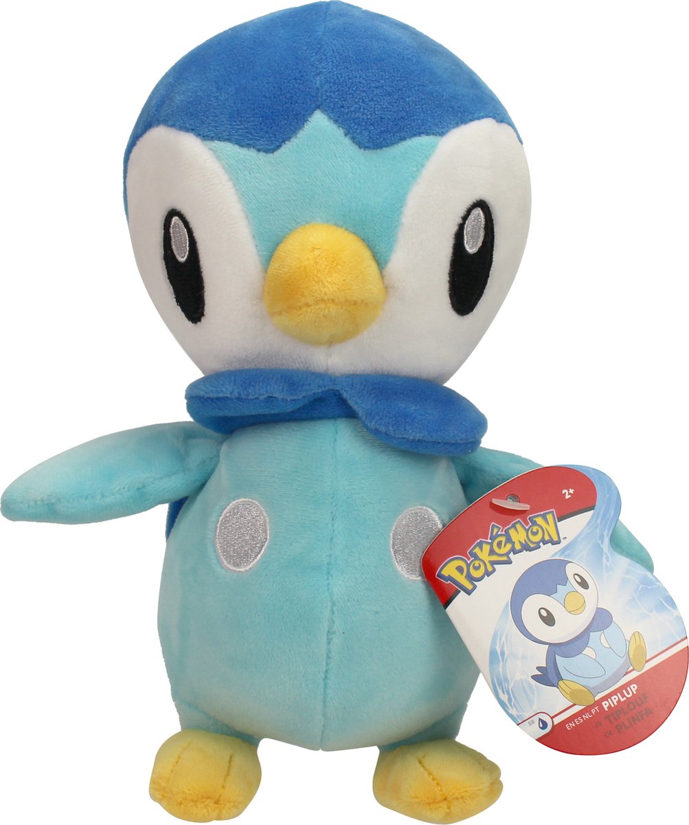Boti Pokemon Cuddle Plush Piplup, 20 cm