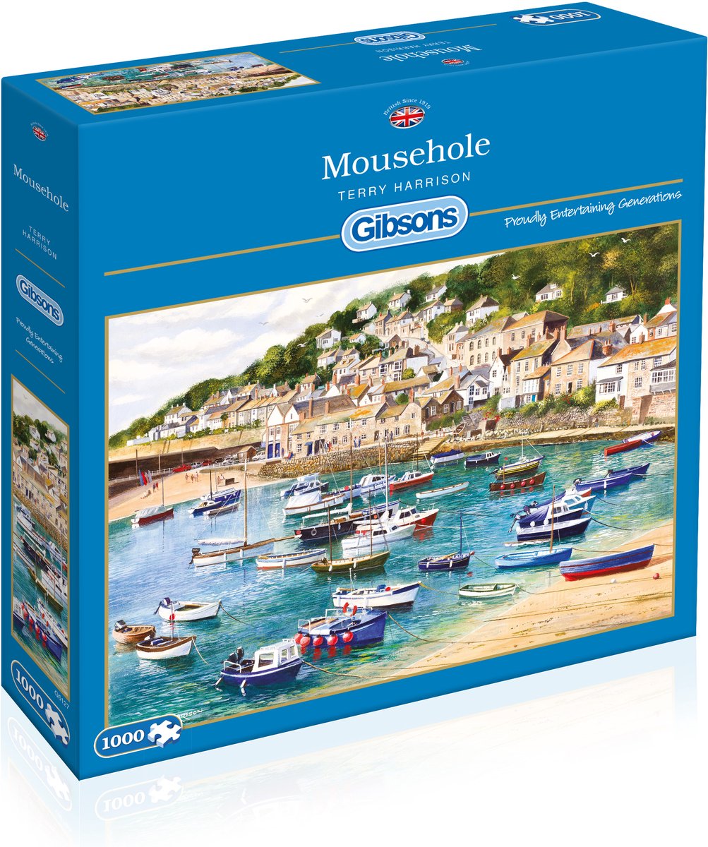 Gibsons - mousehole (di Terry Harrison) - 1000 pezzi 68×49 cm (l×a) - puzzle per adulti