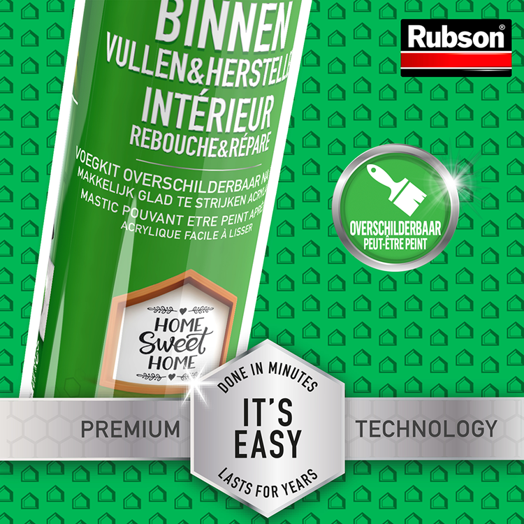 Rubson 1065995 - sellado fácil en 280 ml | 12 piezas