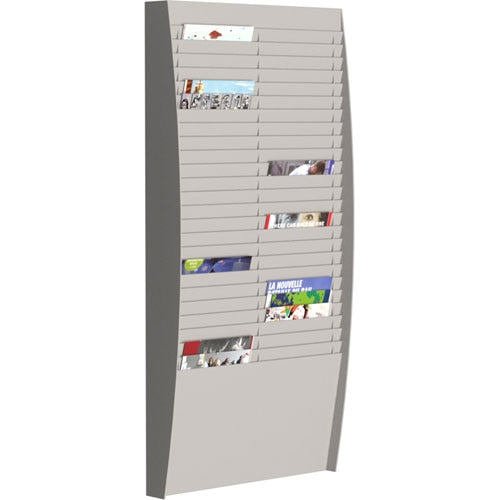 Panel para documentos paperflow 50 compartimentos gris