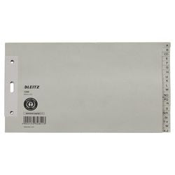Pestañas de papel leitz 1206 a a z gris
