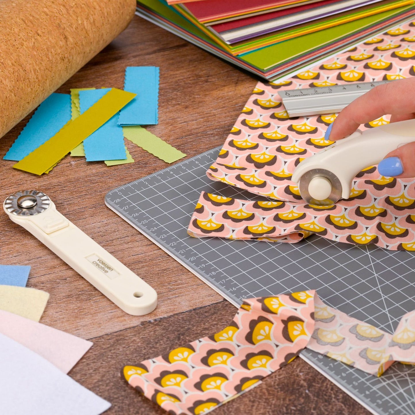 Vaessen creative • lame da taglio per taglierina rotativa ø28mm 3 pezzi