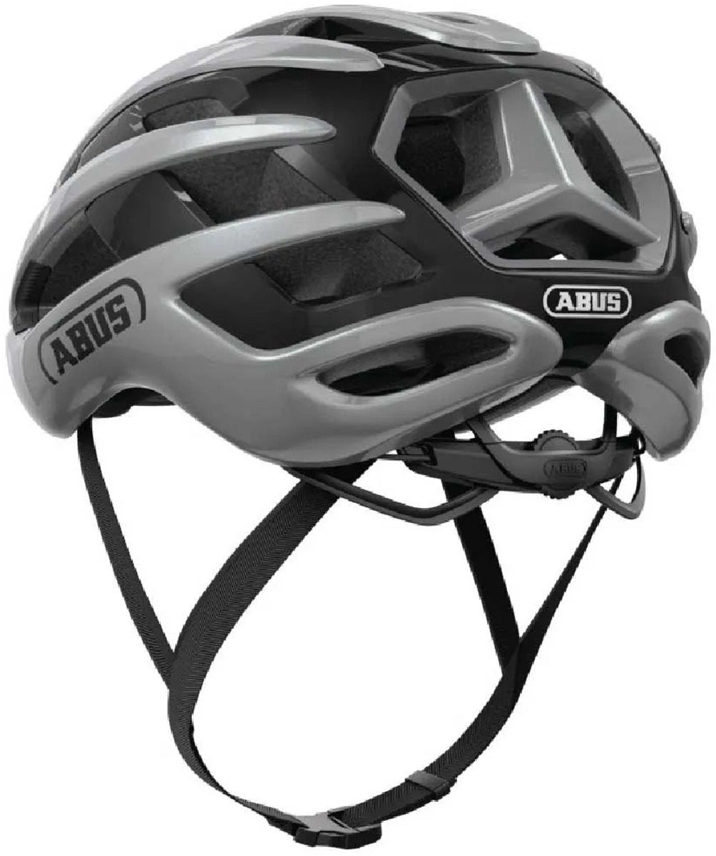 Casco Abus airbreaker 2.0 argento grafite m 54-58 cm