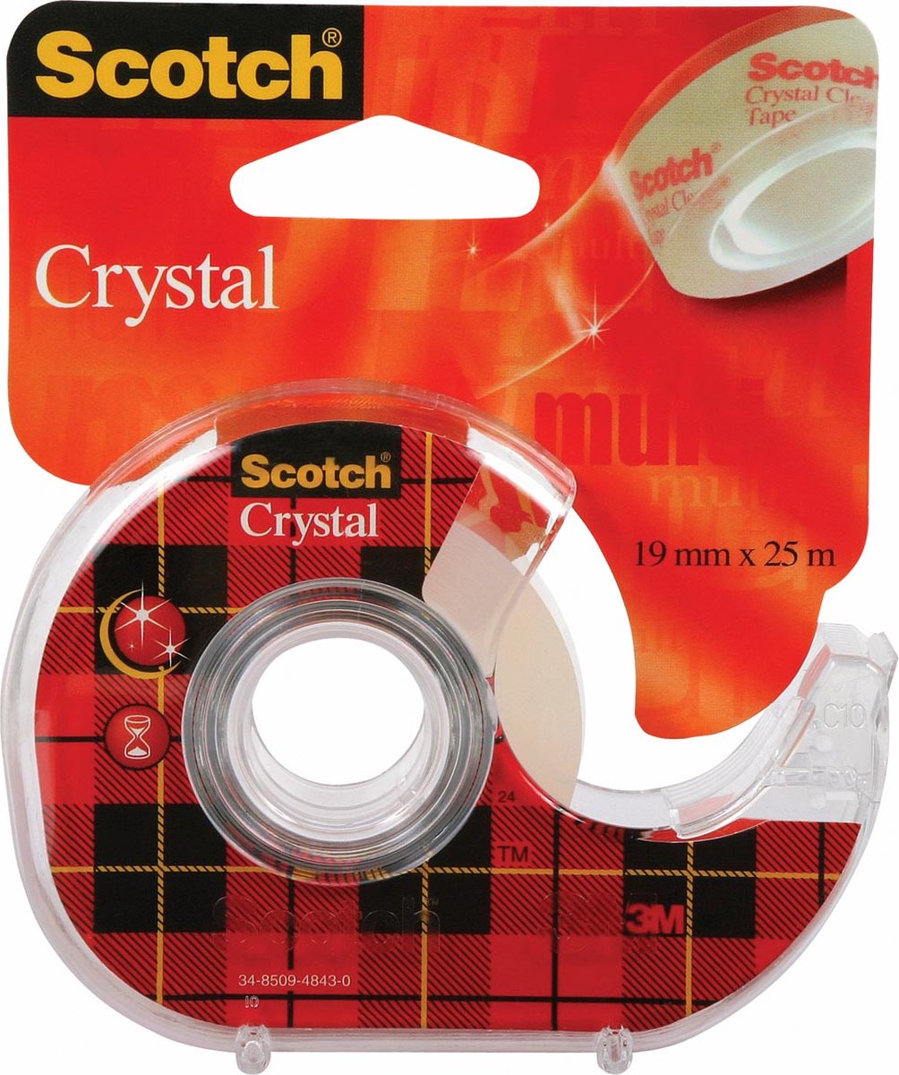 Cinta Scotch clipstrip® crystal™ 2x12 61925d