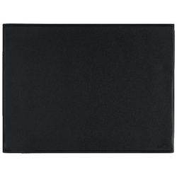 Protector de escritorio helit the flat negro mate PVC 40 x 53 cm