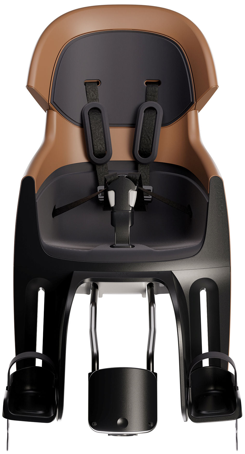Asiento infantil de Bobike detrás de Evolve Maxi - Confirmación de marco - Cinnamon Brown