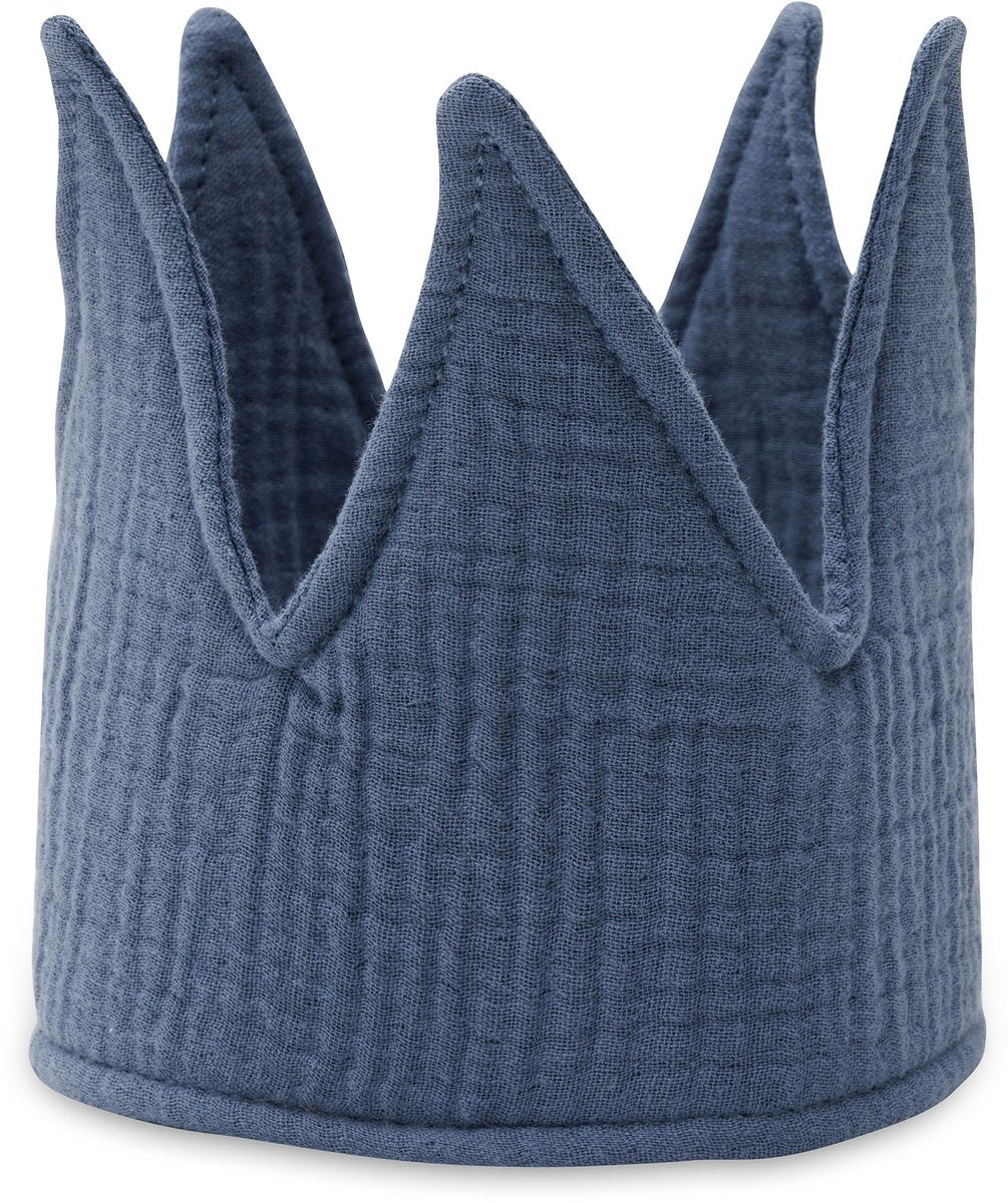 Jollein - collezione party - corona compleanno - jeans - blu